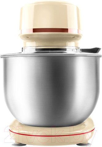 Изображение товара Миксер стационарный Centek CT-1139 (бежевый/хром)