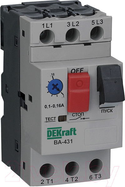 Изображение товара Автоматический выключатель пуска двигателя DEKraft 21223DEK