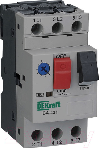 Изображение товара Автоматический выключатель пуска двигателя DEKraft 21224DEK
