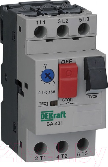 Изображение товара Автоматический выключатель пуска двигателя DEKraft 21227DEK