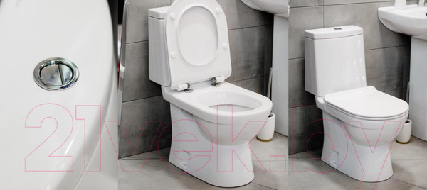 Изображение товара Унитаз напольный Sanita Luxe Next Slim SL DM NXTSLCC01150622