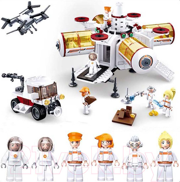 Изображение товара Конструктор Sluban Космический корабль / M38-B0739 (642эл)