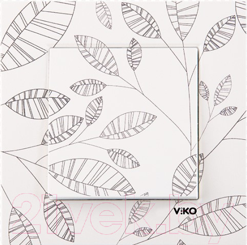 Изображение товара Выключатель Viko Karre Style Лист / 90960914