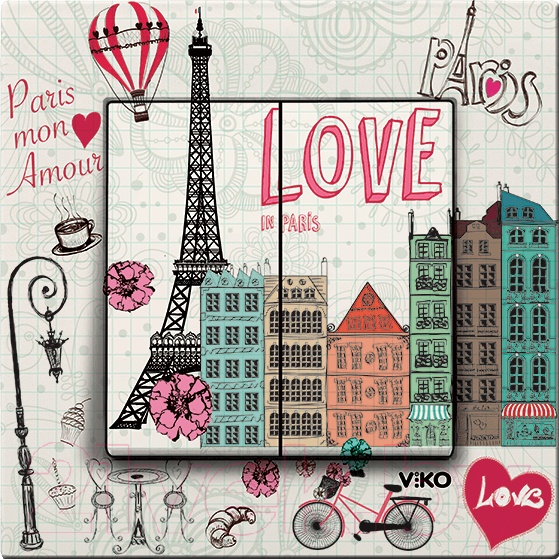 Изображение товара Выключатель Viko Karre Style Париж / 90962851