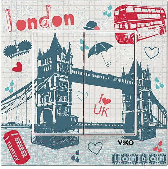 Изображение товара Выключатель Viko Karre Style Лондон / 90962845