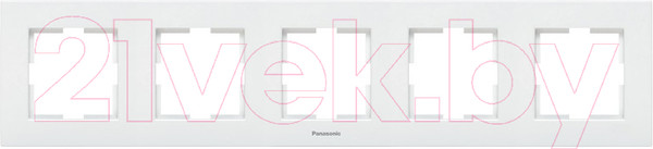 Изображение товара Рамка для выключателей и розеток Panasonic Arkedia WMTF08052WH-BY