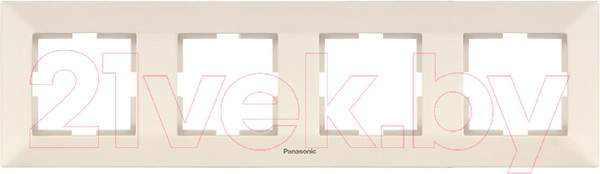 Изображение товара Рамка для выключателей и розеток Panasonic Arkedia WMTF08042BG-BY