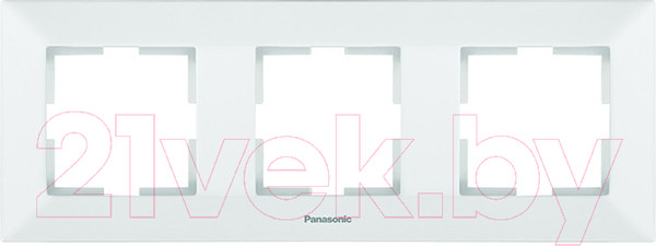 Изображение товара Рамка для выключателей и розеток Panasonic Arkedia WMTF08032WH-BY