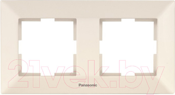 Изображение товара Рамка для выключателей и розеток Panasonic Arkedia WMTF08022BG-BY