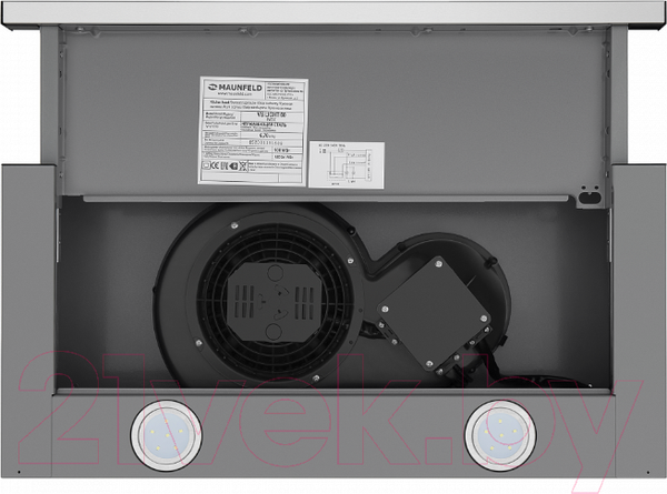 Изображение товара Вытяжка телескопическая Maunfeld VS Light 60 (нержавеющая сталь)