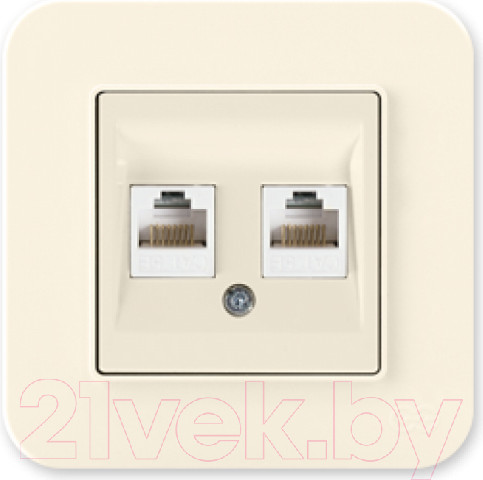 Изображение товара Розетка Gunsan Eqona 01401200-157332 (кремовый)