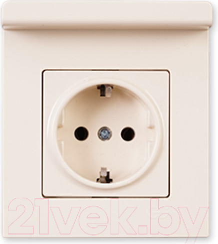 Изображение товара Розетка Gunsan Eqona 01401202-100115 (кремовый)