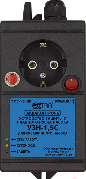 Изображение товара Блок управления насосом Extra УЗН-1.5С (для скважинных насосов 0,3-1,5кВт)