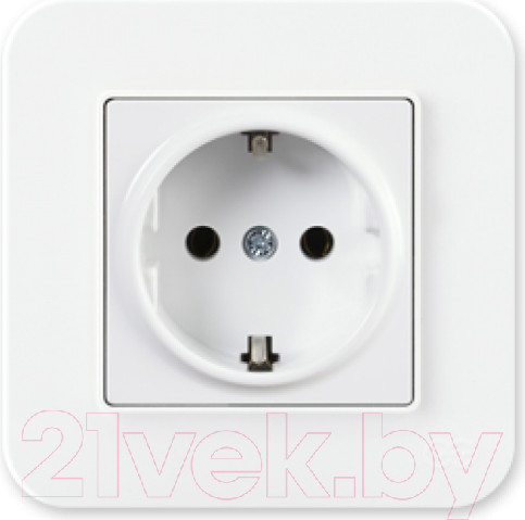Изображение товара Розетка Gunsan Eqona 01409300-152115 (белый)