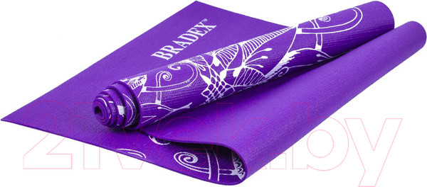 Изображение товара Коврик для йоги и фитнеса Bradex SF 0405 (фиолетовый)