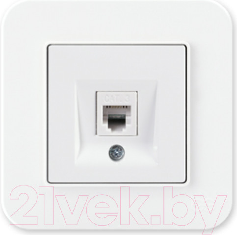 Изображение товара Розетка Gunsan Eqona 01409300-157120 (белый)