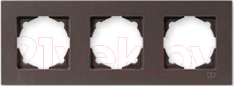 Изображение товара Рамка для выключателей и розеток Gunsan Eqona 01403500-000143 (антрацит)