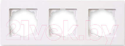 Изображение товара Рамка для выключателей и розеток Gunsan Eqona 01409300-000143 (белый)