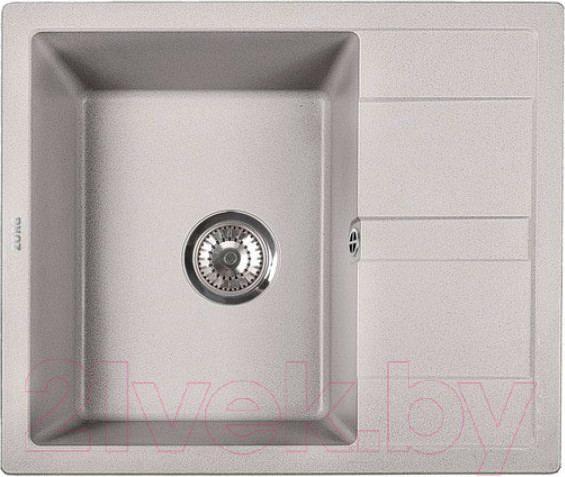 Изображение товара Мойка кухонная ZORG Apollo 58 (серый жемчуг)