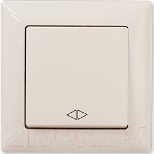 Изображение товара Выключатель Gunsan Visage 01 28 12 00 150 135 (кремовый)