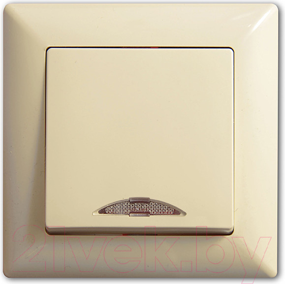 Изображение товара Выключатель Gunsan Visage 01 28 12 00 150 102 (кремовый)