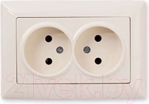 Изображение товара Розетка Gunsan Visage 01 28 12 00 100 149 (кремовый)