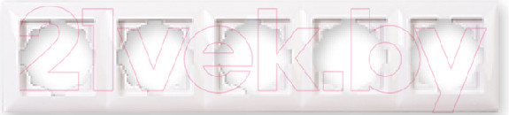 Изображение товара Рамка для выключателей и розеток Gunsan Visage 01 28 11 00 000 146 (белый)