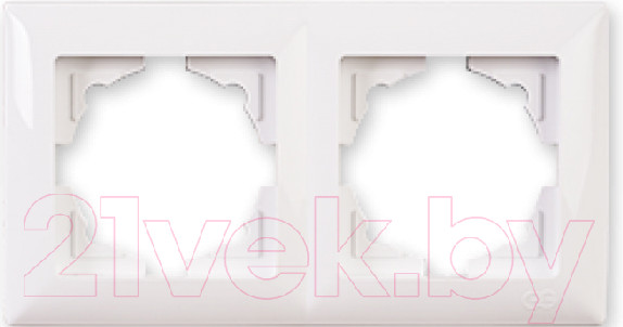 Изображение товара Рамка для выключателей и розеток Gunsan Visage 01 28 11 00 000 141 (белый)
