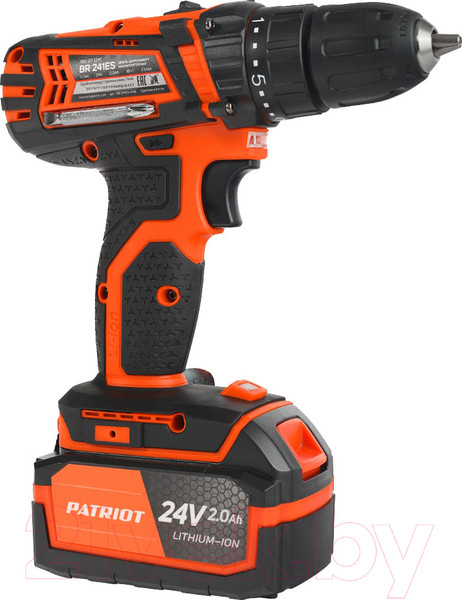 Изображение товара Аккумуляторная дрель-шуруповерт PATRIOT BR 241ES