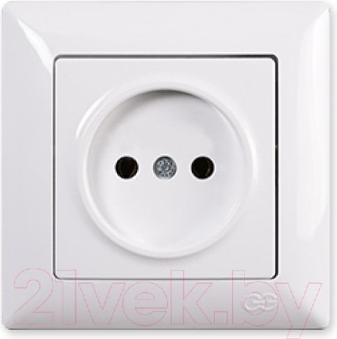 Изображение товара Розетка Gunsan Visage 01 28 11 00 151 113 (белый)