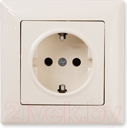 Изображение товара Розетка Gunsan Visage 01 28 12 00 152 115 (кремовый)