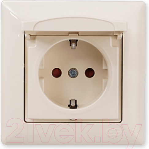 Изображение товара Розетка Gunsan Visage 01 28 12 00 152 117 (кремовый)