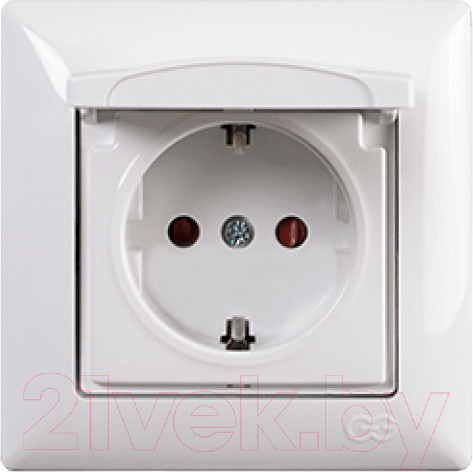 Изображение товара Розетка Gunsan Visage 01 28 11 99 152 117 (белый)