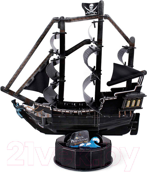 Изображение товара Корабль игрушечный CubicFun Корабль Месть Королевы Анны / T4035h