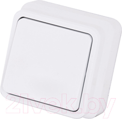 Изображение товара Выключатель Gunsan Misya 01 05 11 00 100 101 (белый)