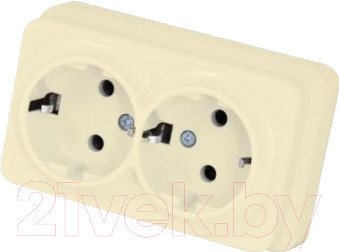 Изображение товара Розетка Gunsan Misya 01 05 12 00 100 150 (кремовый)