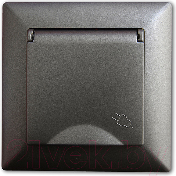 Изображение товара Розетка Gunsan Visage 01281700-152117 (дымка)