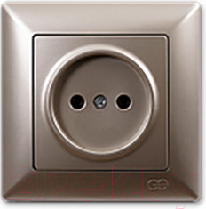 Изображение товара Розетка Gunsan Visage 01283500-152115 (антрацит)