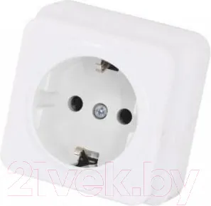 Изображение товара Розетка Gunsan Misya 01 05 11 00 100 115 (белый)