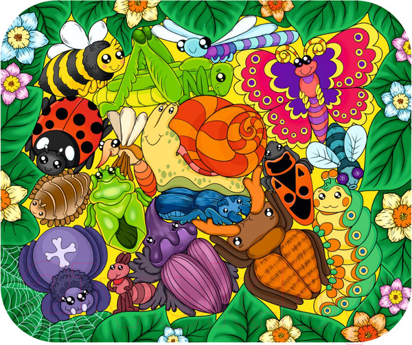 Изображение товара Пазл Нескучные игры Букашки / 8115