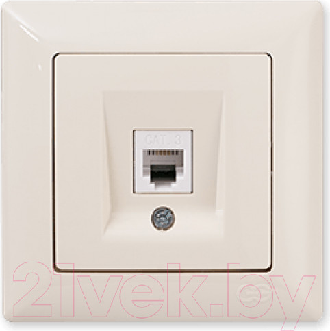 Изображение товара Розетка Gunsan Visage 01 28 12 00 157 120 (кремовый)