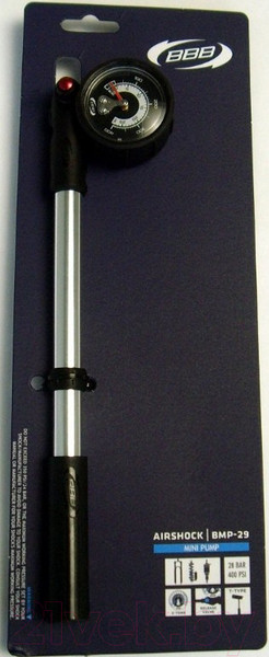 Изображение товара Насос ручной BBB Minipump Airshock / BMP-29