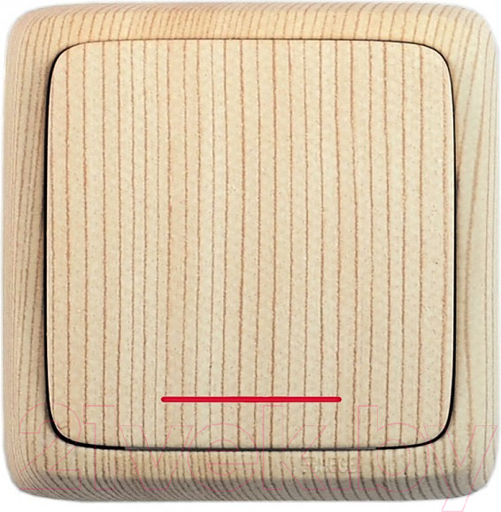 Изображение товара Выключатель Hegel ВА10-114-02 (сосна)