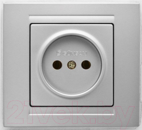 Изображение товара Розетка Gunsan Visage 01 28 15 00 151 113 (серебристый)