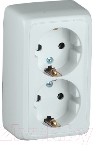 Изображение товара Розетка Hegel РА16-153 (белый)