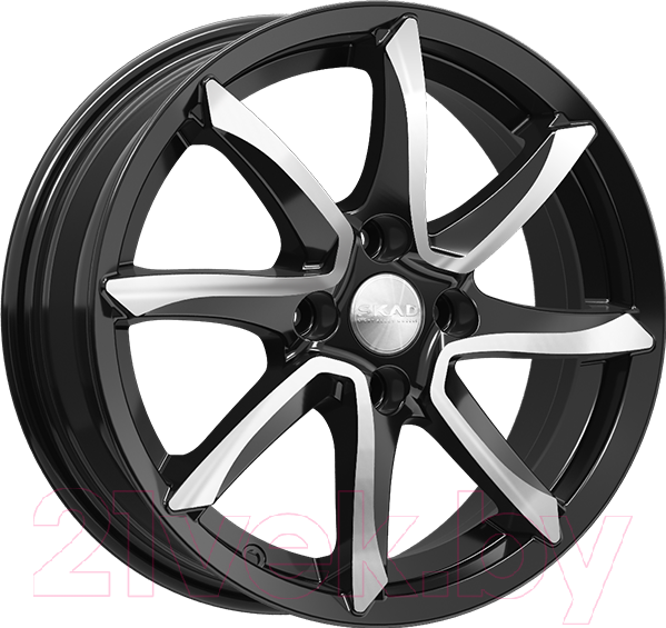 Изображение товара Литой диск SKAD Осака 15x6" 4x100мм DIA 60.1мм ET 50мм Алмаз