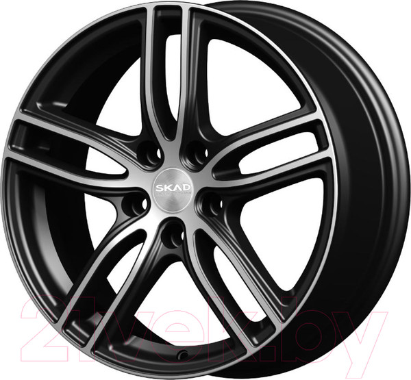 Изображение товара Литой диск SKAD Brighton 17x7" 5x114.3мм DIA 67.1мм ET 48.5мм BGP