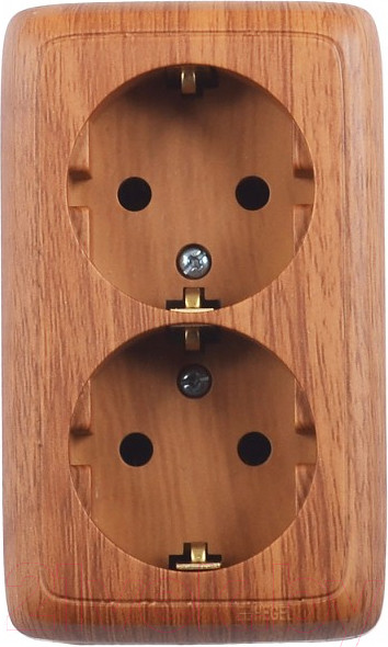 Изображение товара Розетка Hegel РА16-153-05 (дуб)