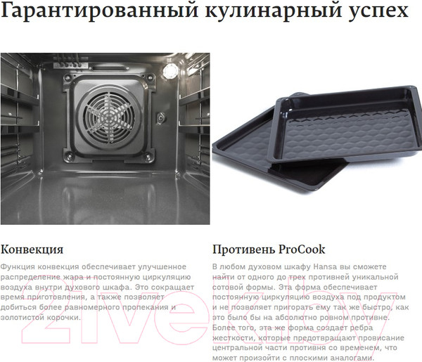 Изображение товара Электрический духовой шкаф Hansa BOES68463