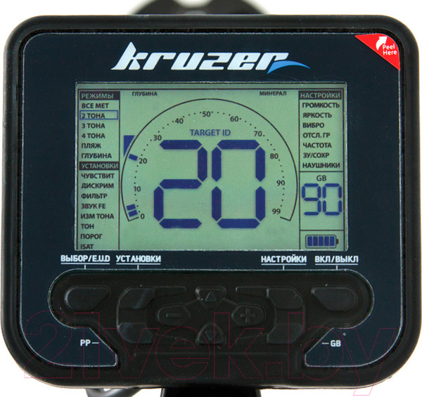 Изображение товара Металлоискатель Nokta & Makro Kruzer Russian